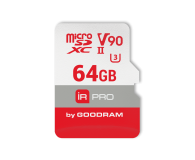 GOODRAM 64GB microSDXC UHS-II zapis 240MB/s odczyt 280MB/s - 377417 - zdjęcie 1
